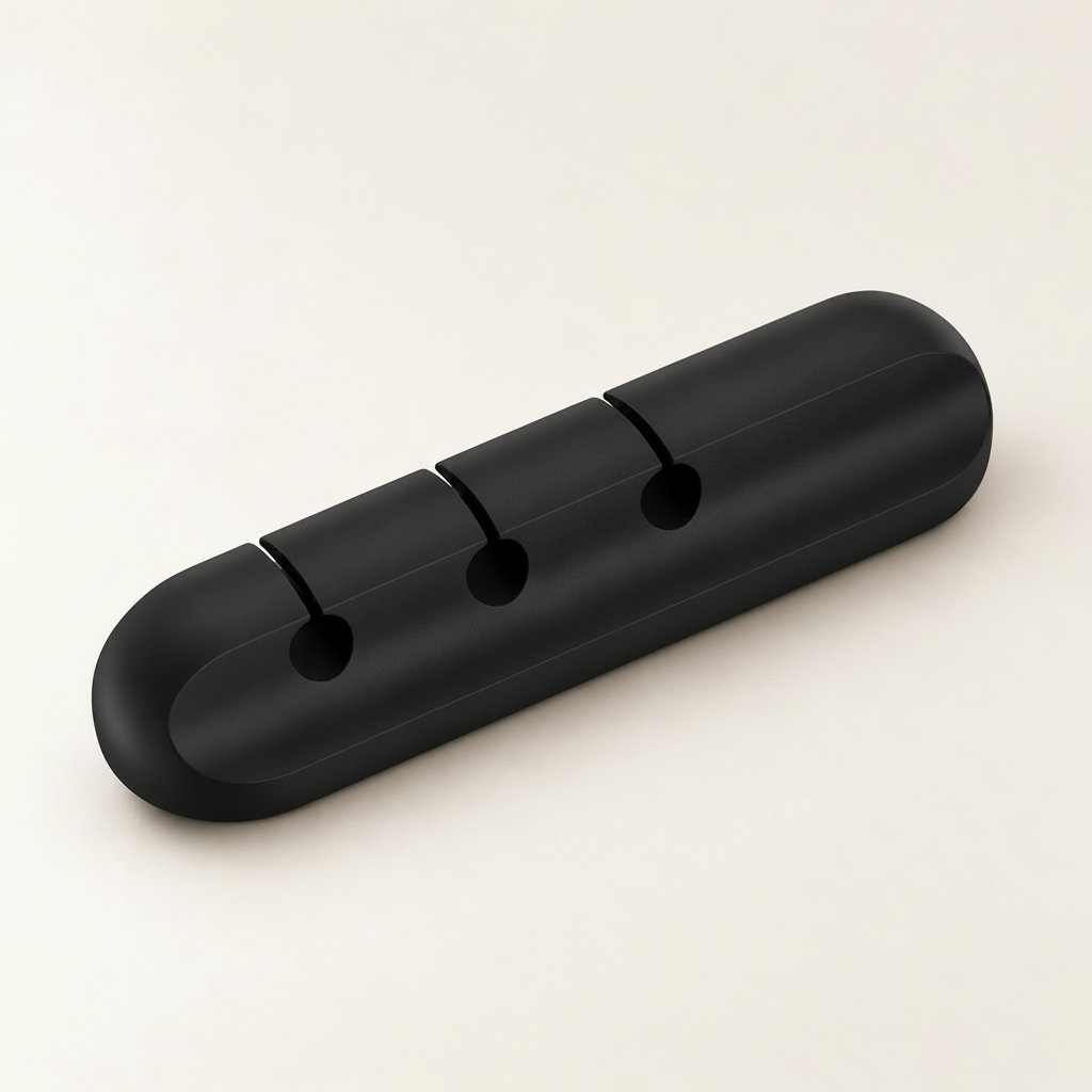 Zero-Clutter Cable Organizer - Square