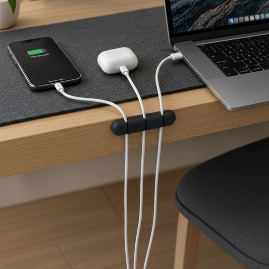 Zero-Clutter Cable Organizer - Portada